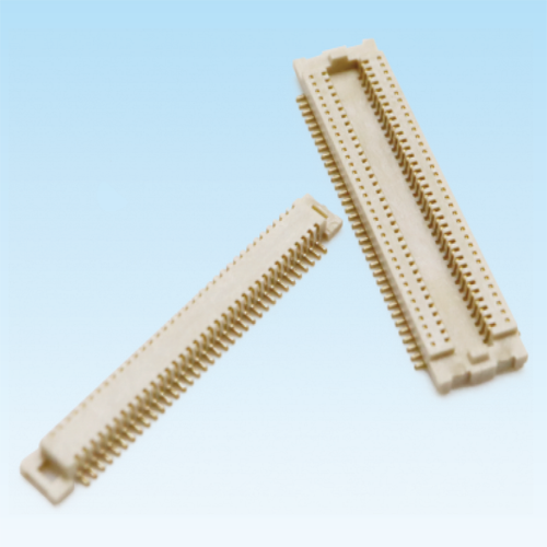 0.5mm 合高1.5-2.5 单槽直插 公母座  「板对板连接器」